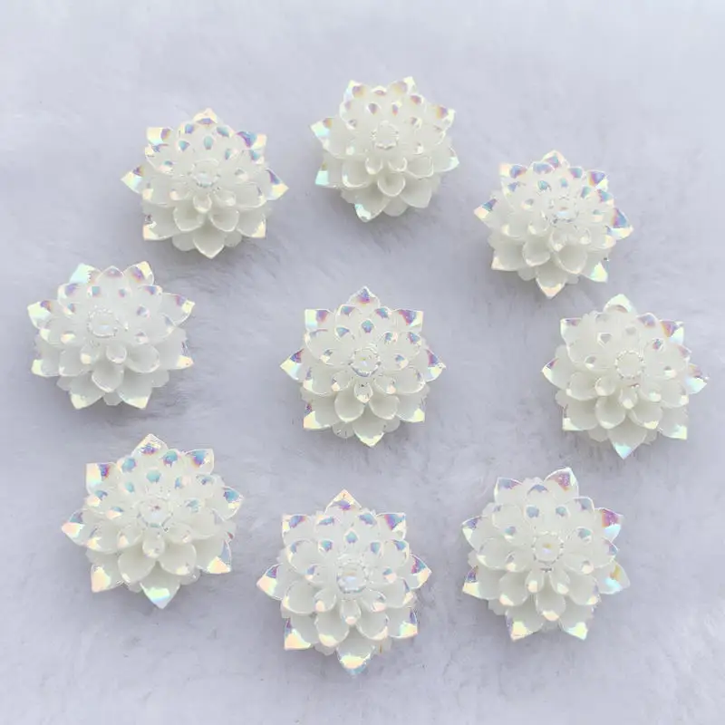 10Pieces\\lot Flower Rhinestones Applique Sewing Craft wedding decoration -S45