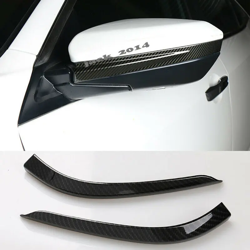 

Carbon Fiber Rearview Mirror Cover Trim Strip Fit for Honda Civic 10th 2016 2017 2018 2019