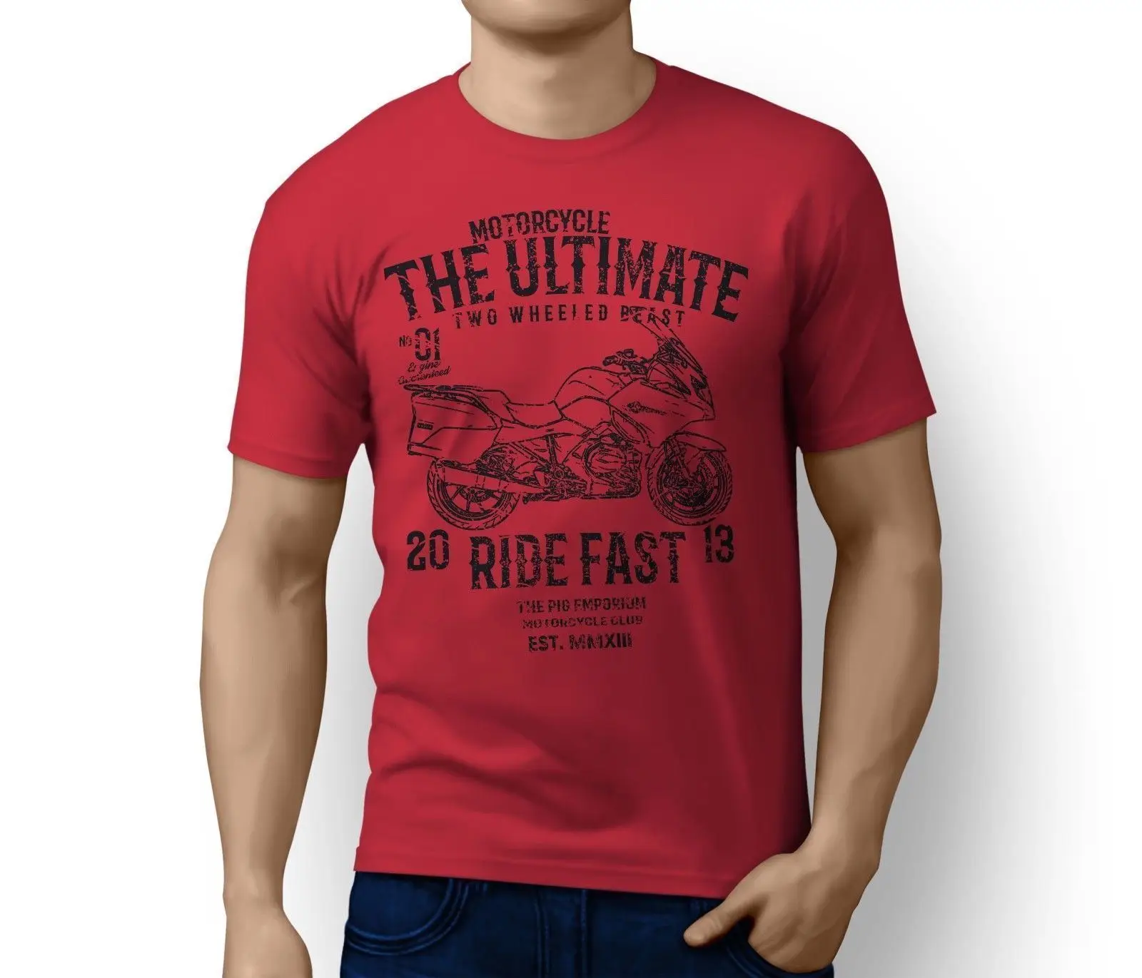 Newest Fashion T Shirt Men T Shirt Men Short Sleeve Ultimate Germany Motorcycle R1200Rt 2017 Inspired Motor