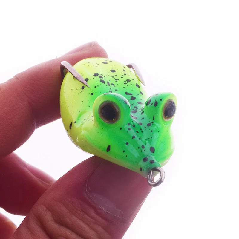 Señuelo Rana de Silicona – Cebo blondo para Pesca - imagen 3