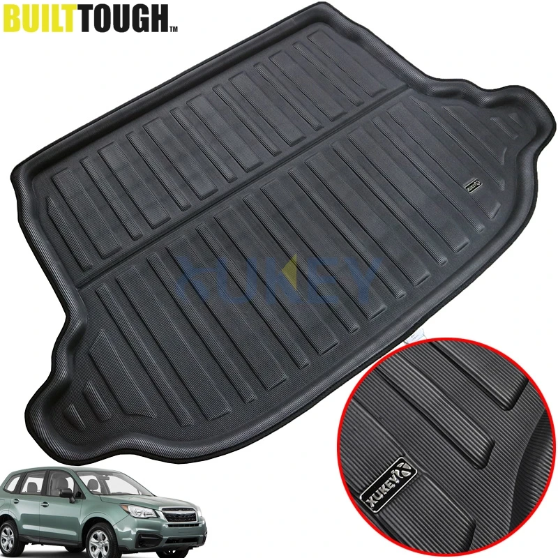 

For Subaru Forester SJ 2014 - 2018 Boot Cargo Liner Rear Trunk Floor Mat Tray Carpet Pad Protector Mud Kick 2015 2016 2017