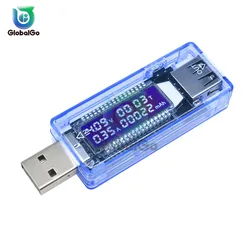 USB Current Voltage Capacity Tester Volt Current Voltage Detect Charger Capacity Tester Meter Mobile Power Detector Battery Test