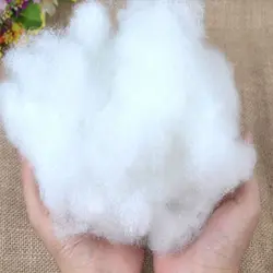 250 g/lotto Farcito PP Cotone Morbido Materiale di Riempimento per Animali di Peluche Giocattoli FAI DA TE Ornamenti Bambola