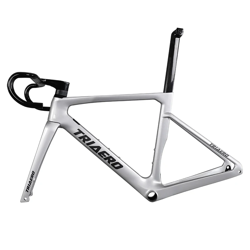 

2023 New Model Carbon Road Bicycle Frame Disc Brake BB86 Bike Frame With AERO Handlebar