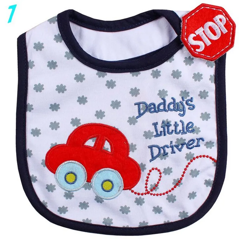 Cotton Baby Bib Infant Saliva Towels Baby Waterproof Bibs Newborn Wear Cartoon Accessories