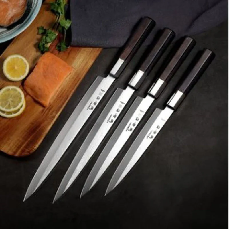 

Liang Da Sashimi Knife 5Cr15Mov High Quality Professional Fish Fillet Knife Salmon Sushi Knife Cuisine Kitchen Knife Gift Box