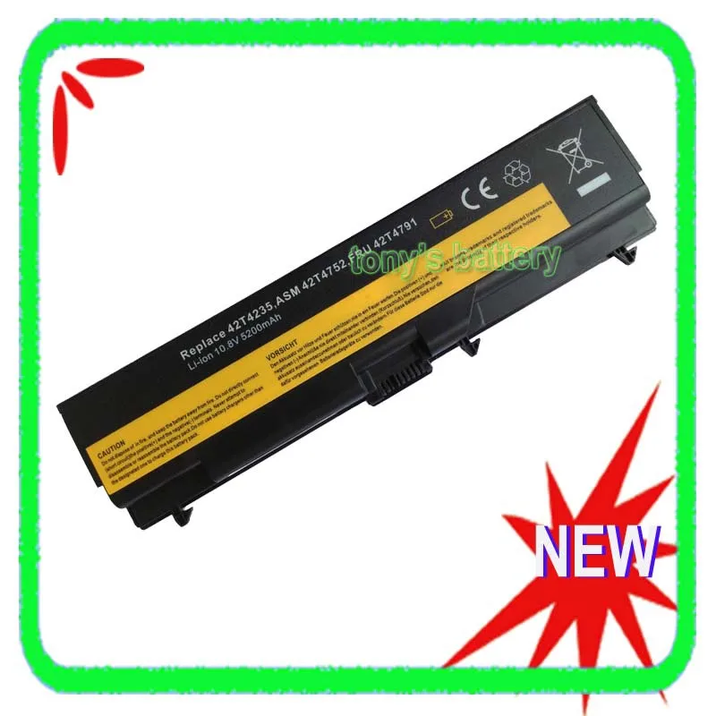 5200mAh Laptop Battery For Lenovo ThinkPad L410 L510 L412 L420 L421 L512 L520 E420 E520 E525