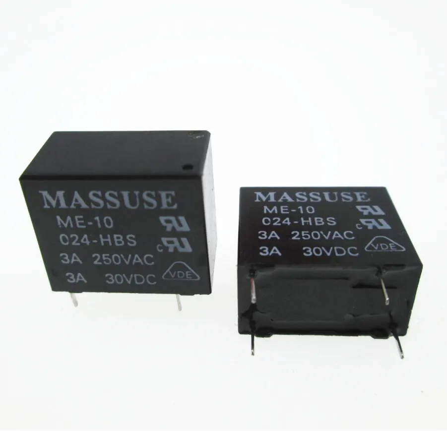 

HOT NEW 24V relay ME-10 024-HBS ME-10-024-HBS 24V 24VDC 3A 250VAC 4PIN