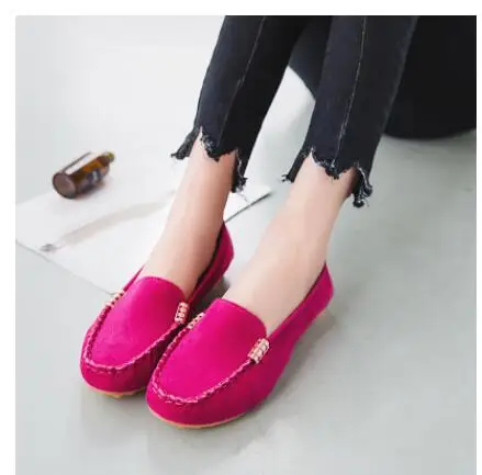 New Spring  Autumn Women Flats Woman Loafers Candy Color Slip on Flat Shoes Ballet Flats Comfortable Ladies shoes zapatos mujer