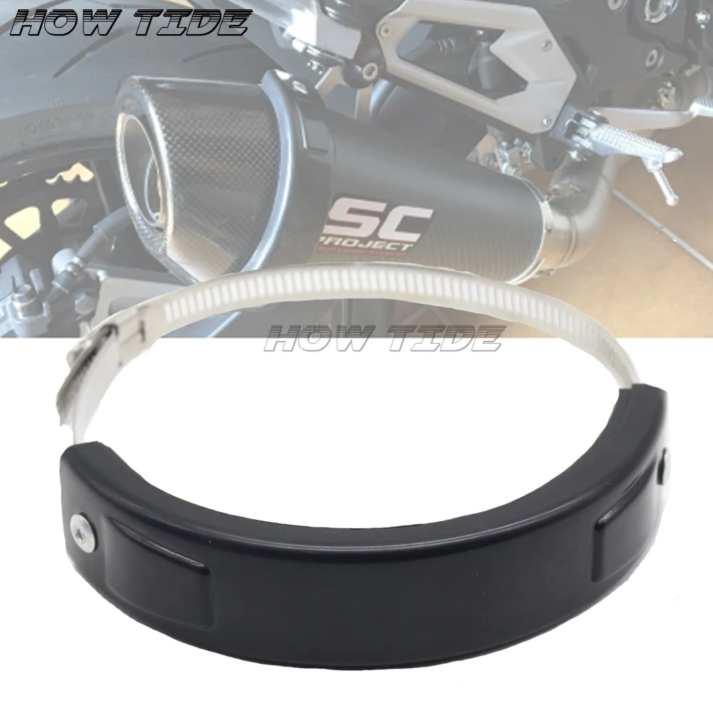 Motorcycle Silencer/Round Oval Exhaust Protector Can Cover  For YAMAHA MT-01 MT-25 MT03 MT-03 MT07 MT-07 MT09 MT-09 MT10 MT-10