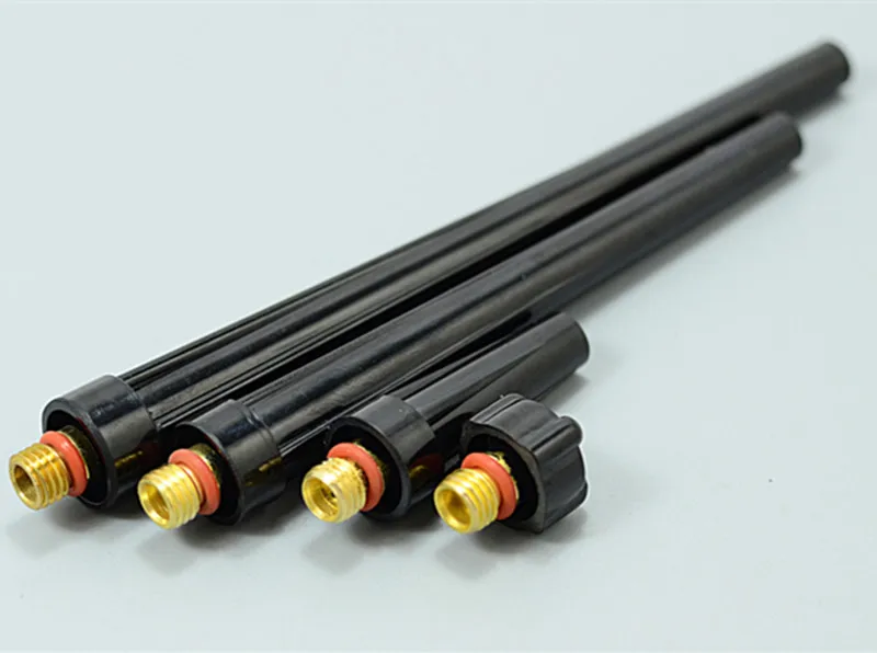 4PCS ขนาดกลางสั้นยาวฝาหลัง TIG ชุด 41V33 41V35 41V24 41V24L Fit TIG Torch WP SR DTA DB 9 20 25