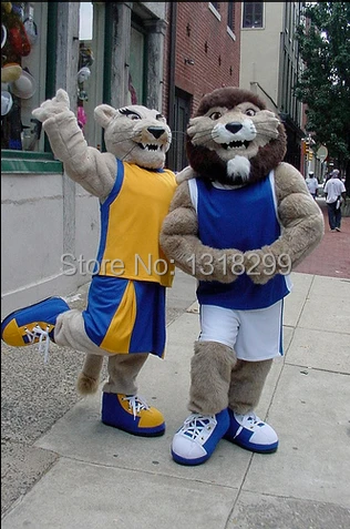 mascot University Lions mascot costume fancy dress custom fancy costume cosplay theme mascotte carnival costume kits