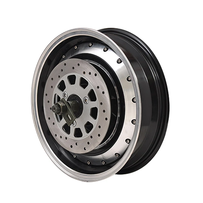 

13inch 273 E-Scooter In-Wheel Hub Motor(50H) 7000W V2 Type For Electric Motorcycle