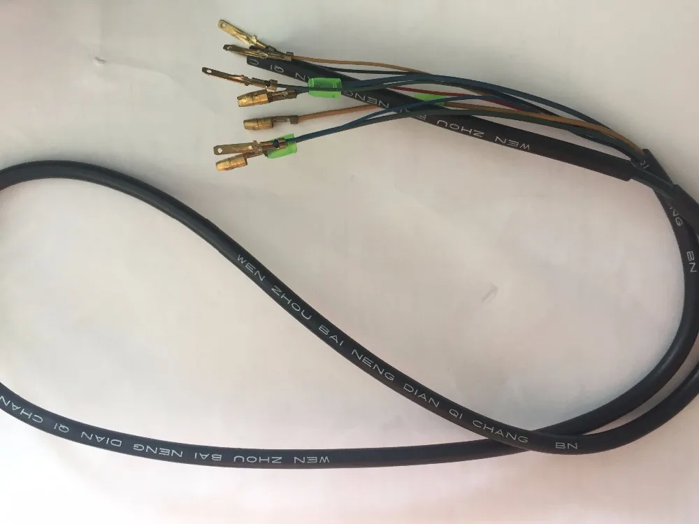 ملحقات دراجة كهربائية ، صيانة محرك بدون فرش ، مقاومة للحرارة العالية ، سلك 8 أنواة ، دراجة كهربائية ، 95 كابل ، 6 من من من من من من الولايات المتحدة ،