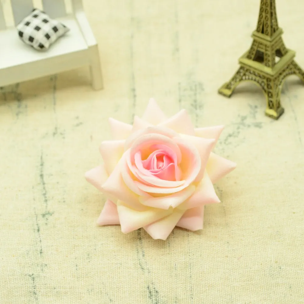 30/100PCS Hochwertige Künstliche Blumen Festival Auto Dekoration Hochzeit Braut Zubehör DIY Kunst Kranz Geschenk Seide Rosen – Detail 7