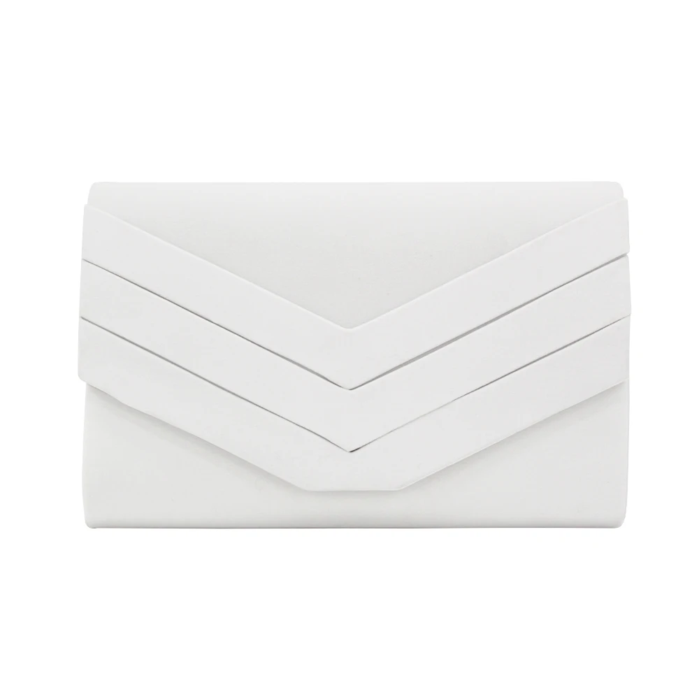 Classical Large Capacity Envelope Type Clutch Bag European American Hot Sale Fashion Velvet Evening Bag for Shopping