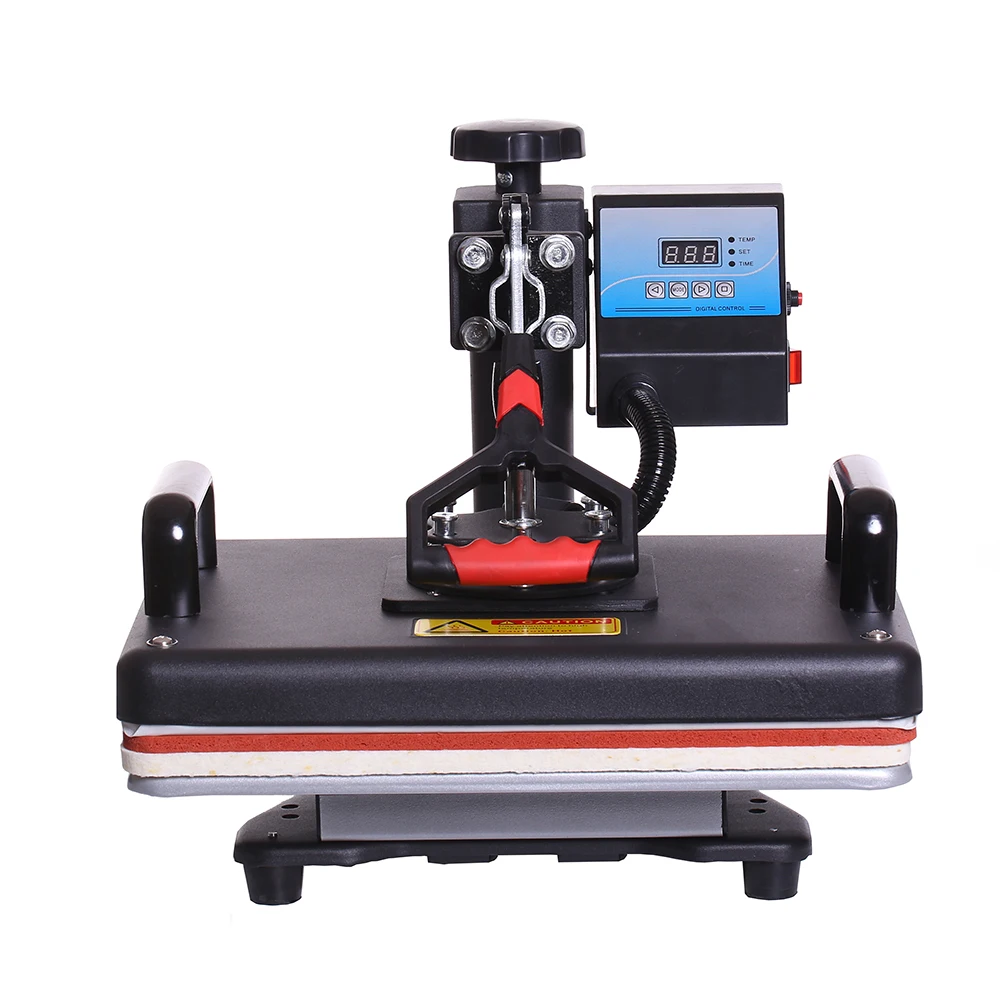 USA  stock 30*38CM 8 in 1 Combo Heat press Machine Sublimation Printer 2D Heat Transfer Machine for Cap Mug Plate Tshirts etc