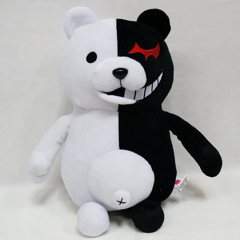 25cm And 35cm Monokuma Bear Danganronpa Soft Stuffed Plush Toy Doll Gift For Children