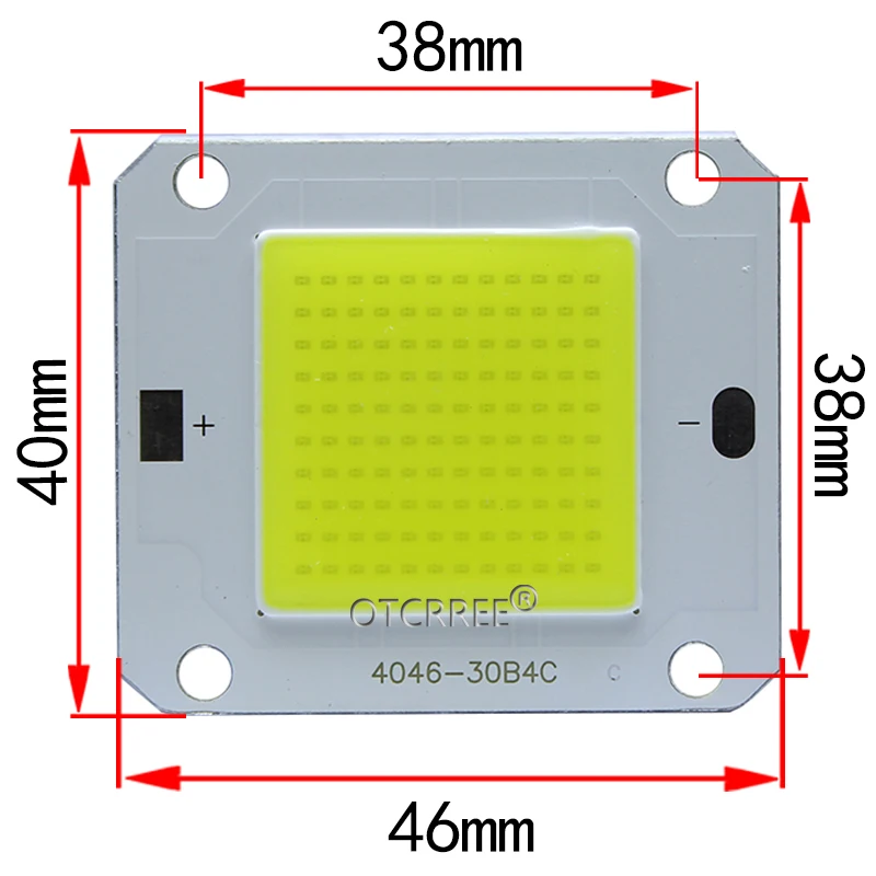 DC12V 32V 50W LED COB Integrated Smart IC Driver High Power 12V COB LED Cold White Warm White Full Spectrum