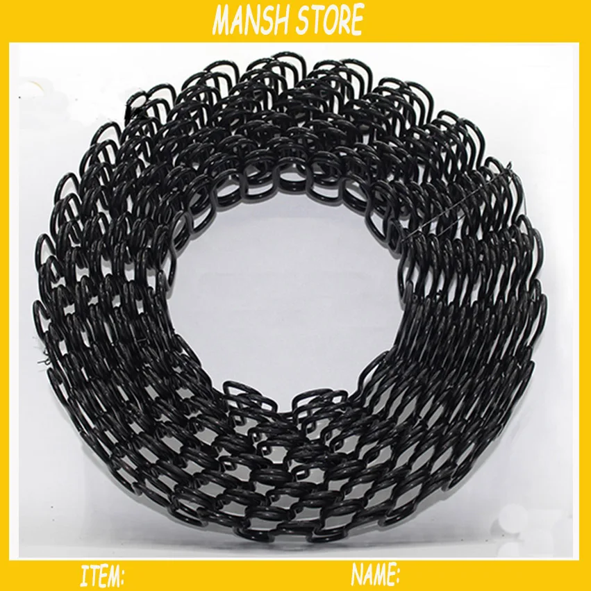 

13-15m/pack 3.6mm 3.8mm Sofa Springs 1pack S shape Bed Springs Furniture Accessory Free Shipping