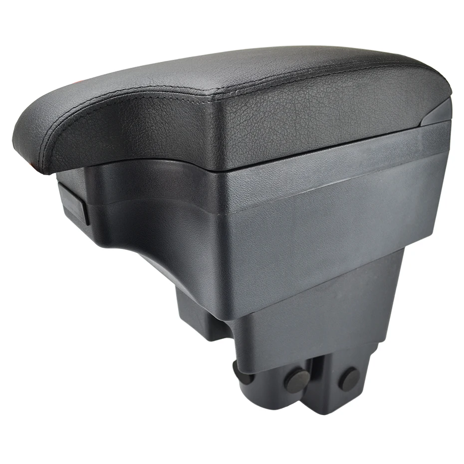 Armrest Case For Honda Fit Jazz 2002 - 2008 New Black Central Store Box Hatchback 2003 2005