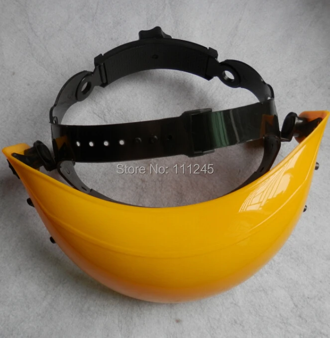 CHAINSAW SAFETY HELMET W/ VISOR FACE PROTECTOR HAT EYE PROTECTION FREE SHIPPING OUTDOOR BRUSHCUTTER GUARD TRIMMER SHIELD