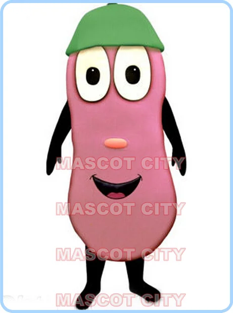 

MASCOT Jelly Bean mascot costume pink adult size cartoon jelly bean candy cosplay costumes advertising fancy dress 2809