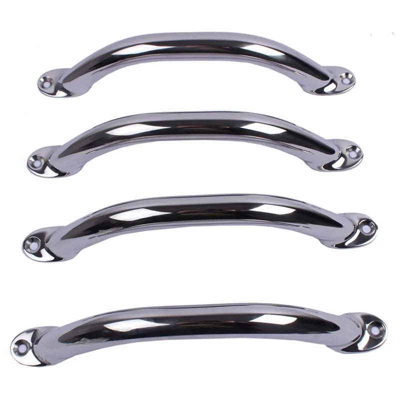 Boat Accessories 4 Pieces 316 Stainless Steel 9'' Boat Polished Boat Marine Grab Handle Handrail boat accessories marine