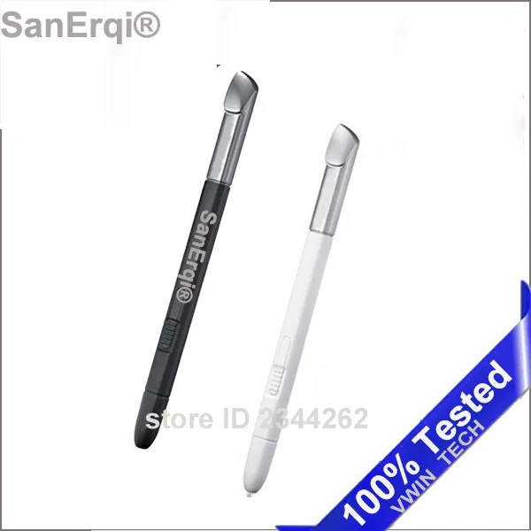 SanErqi-lápiz táctil para Samsung Galaxy Note 10,1 N8000, alta calidad, negro y blanco, GT-N8000