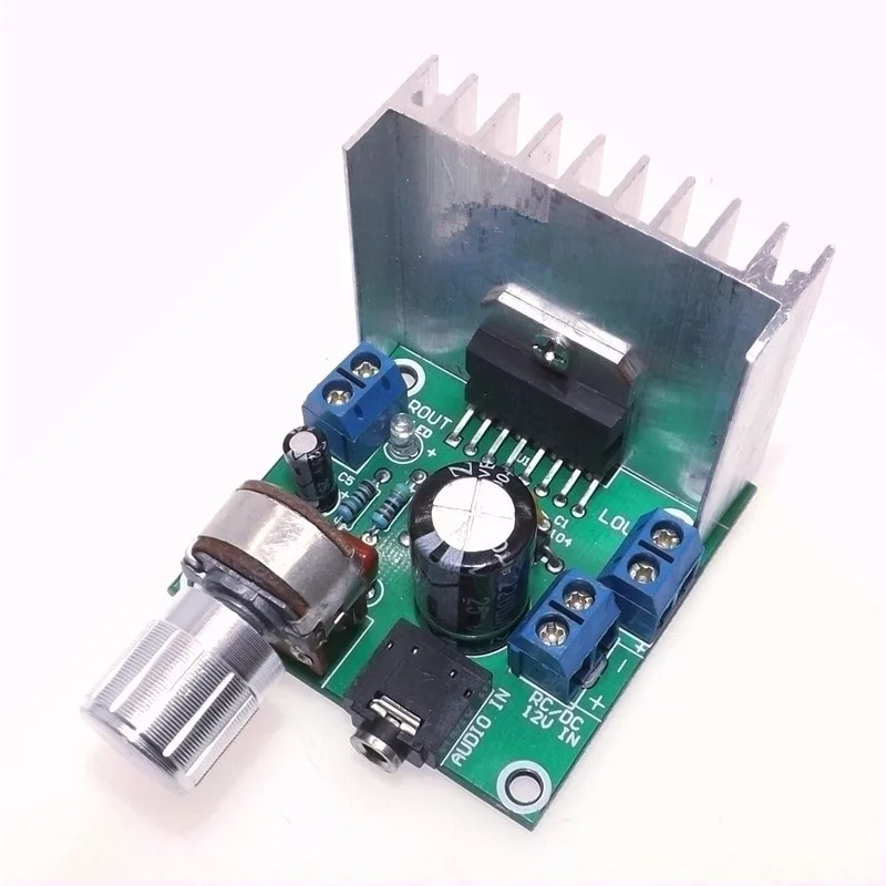 

Tda7297 amplifier board digital amplifier board, dual-channel noiseless, 12V finished power amplifier board, dual 15W (B type)