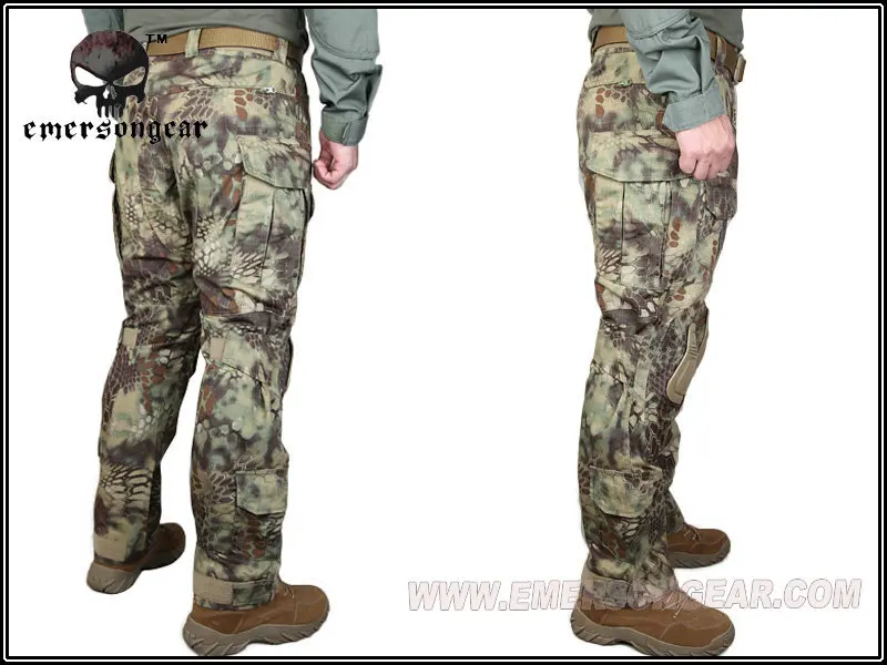 Kryptek Mandrake Emerson G3 Tactical bdu G3 Combat Pants Emerson  Pants with Knee pad EM7046