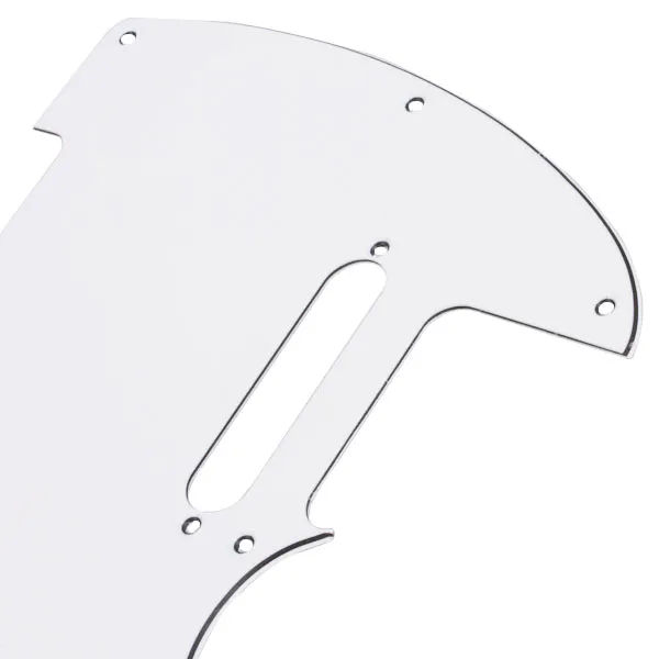 3 Ply 8 Screw Holes White Pickguard For Fender Telecaster Guitar Replacement Part Anti-scratch