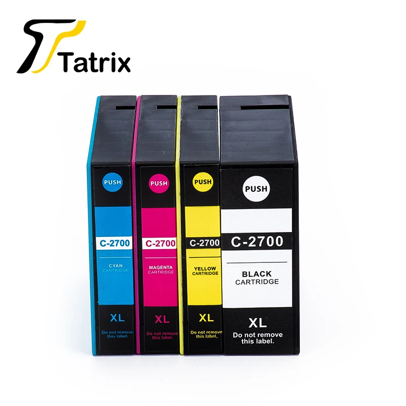 Tatrix PGI-2700 PGI2700 2700XL Compatible ink Cartridge For Canon MAXIFY IB4070/iB4170/MB5070/MB5170/MB5370/MB5470 printer