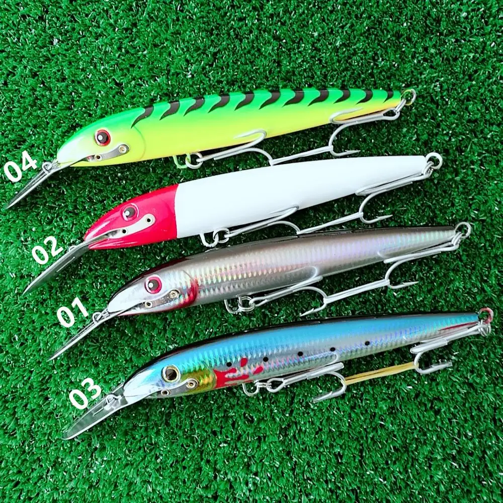 NOEBY 1pc 13cm 32.5g 18.5cm 60g 76g/225mm minnow lure fishing lure Crankbait fishing Artificial bait hard fishing wobblers
