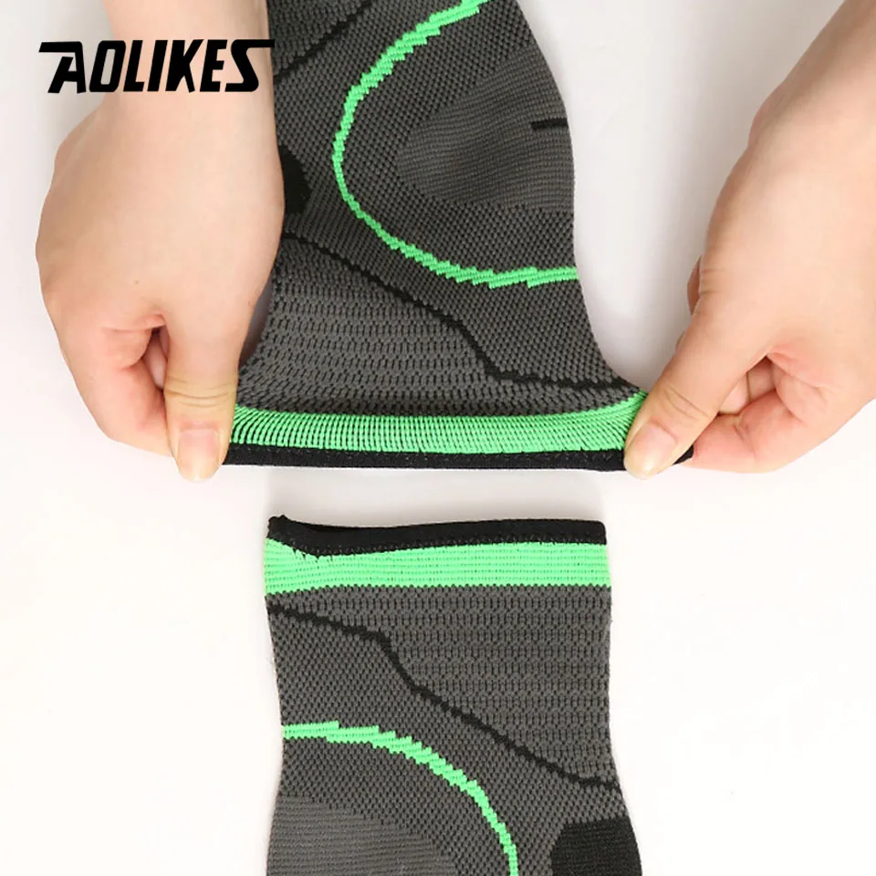 1PCS Elastic Bandage Support Ankle Protector For Sport Gym Ankle Brace With Strap Belt achilles tendon retainer Foot Guard