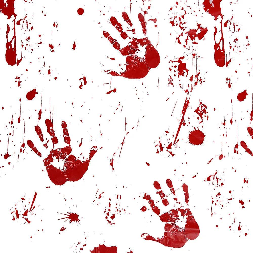 Halloween Bloodstaining Tablecloths For Haunted House Horror City Scary Party Decorations Halloween Bloodstaining Tablecloths