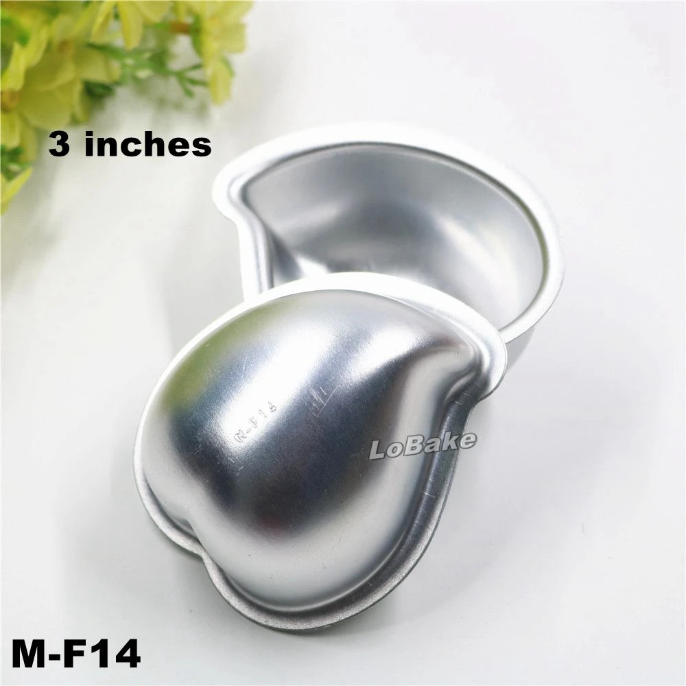 (10pcs/lot) 3 inches little peach shape anodising aluminium alloy tart moulds cupcake liners small mousse cake pans cocina tools