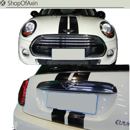 

Hood and Rear Trunk Sport Stripes Sticker For Mini Cooper Countryman Hatchback R50 R53 R56 R55 R60 R61 F54 F55 F56