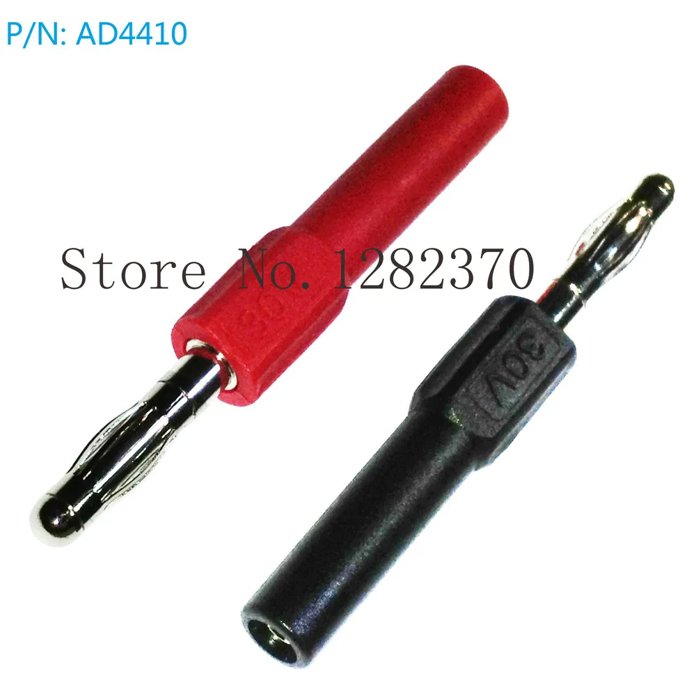 

[SA] AD4210 4mm female revolution 2mm banana plug adapter Adaptor --50pcs/lot