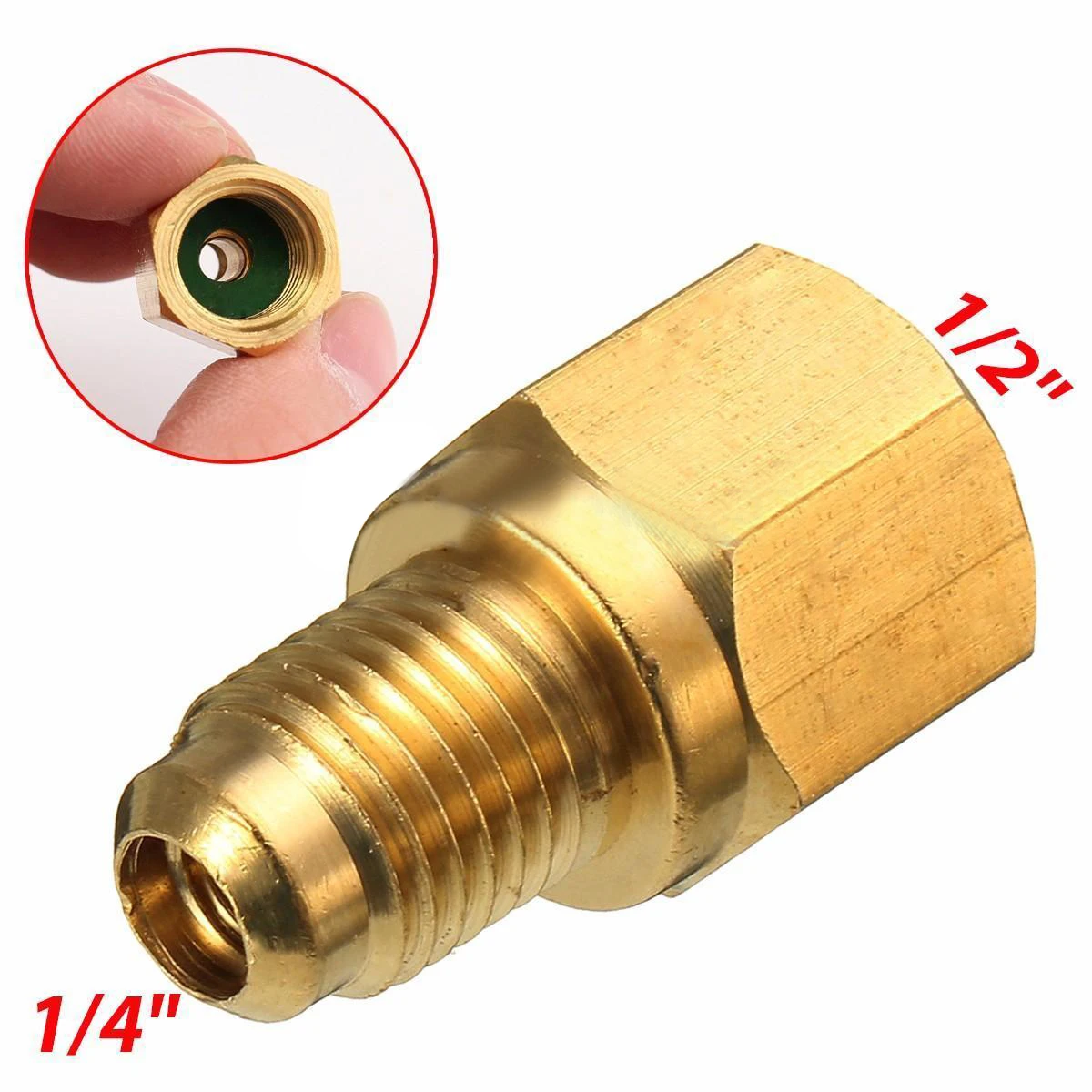 R134a Refrigerant Tank Adapter 1/2