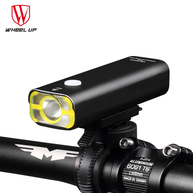 

Wheel Up Usb Rechargeable Bike Light Front Handlebar Cycling Led Light Battery Flashlight Torch Headlight Bicycle Accessories