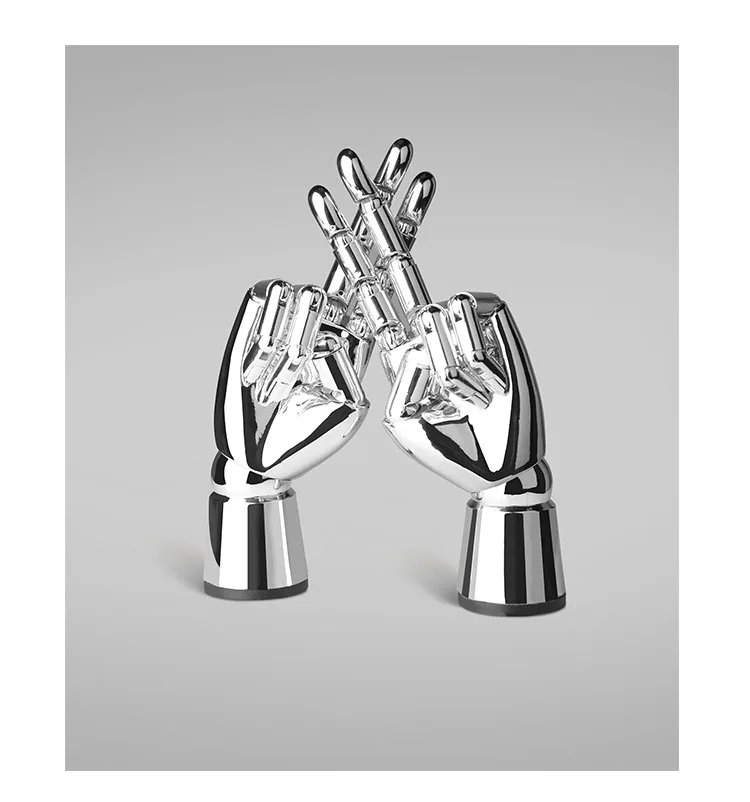 New Style Fashionable Electroplate Hand Mannequin Best Quality Mannequin Hand Hot Sale