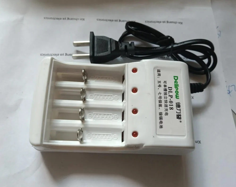 battery recharger for AA and AAA battery Suitable for No.5 and No.7 batteries