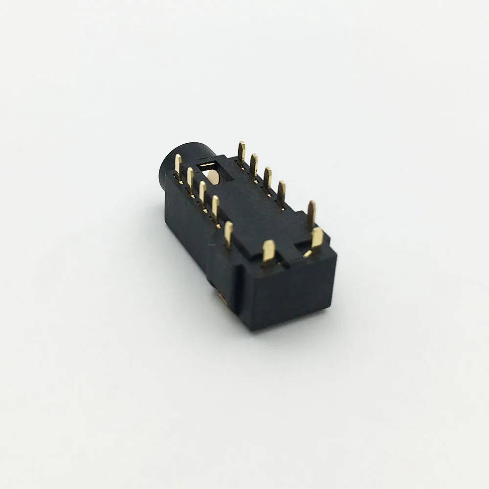 1Pcs 4.4mm Female Balanced Socket 4.4 5Pole Headphone Earphone
