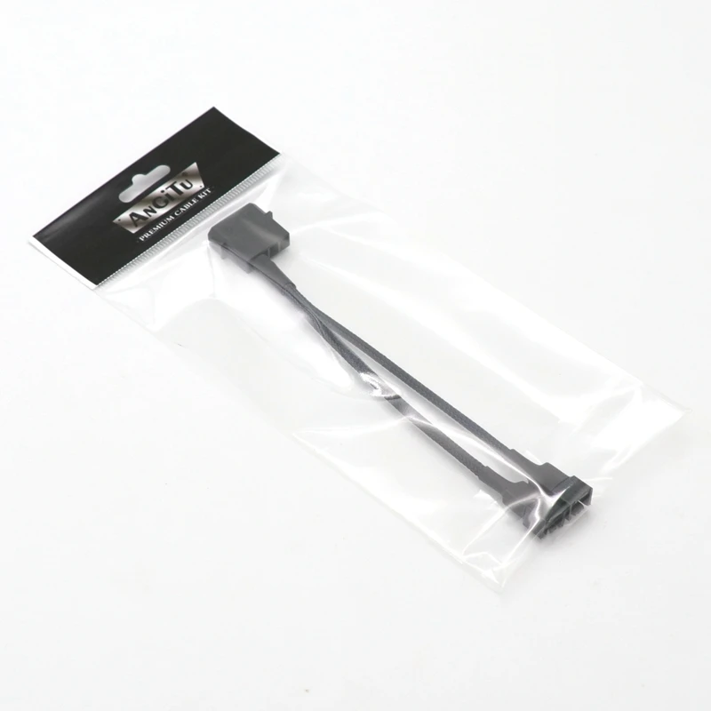 Angitu 12V 4Pin Molex zu Fan 3Pin 4Pin Power Adapter Kabel-2Way UL 1007 22AWG