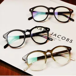 New Vintage Eye Glasses Men Women Myopia Eyeglasses Fashion Optical Black Frame Eyewear Diopter 0 -0.5 -0.75 -1.0 To -