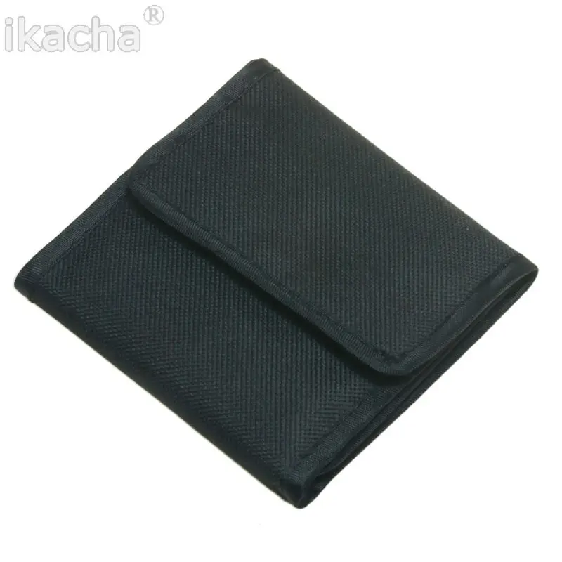 New 3 Pockets Camera Lens Square Filter Bag Case For Cokin P Series Full ND Gradient Color Filter UV CPL Use