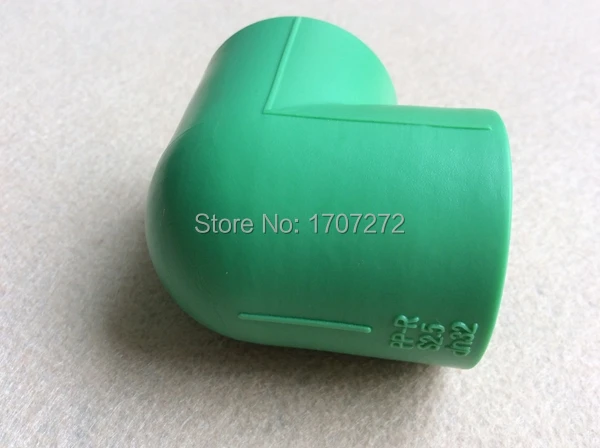 Free Shipping 5pcs Quality Enviroment friendly PPR Pipe Elbow 90deg Angel Fittings DN32 Connector for sanitary water pipeline