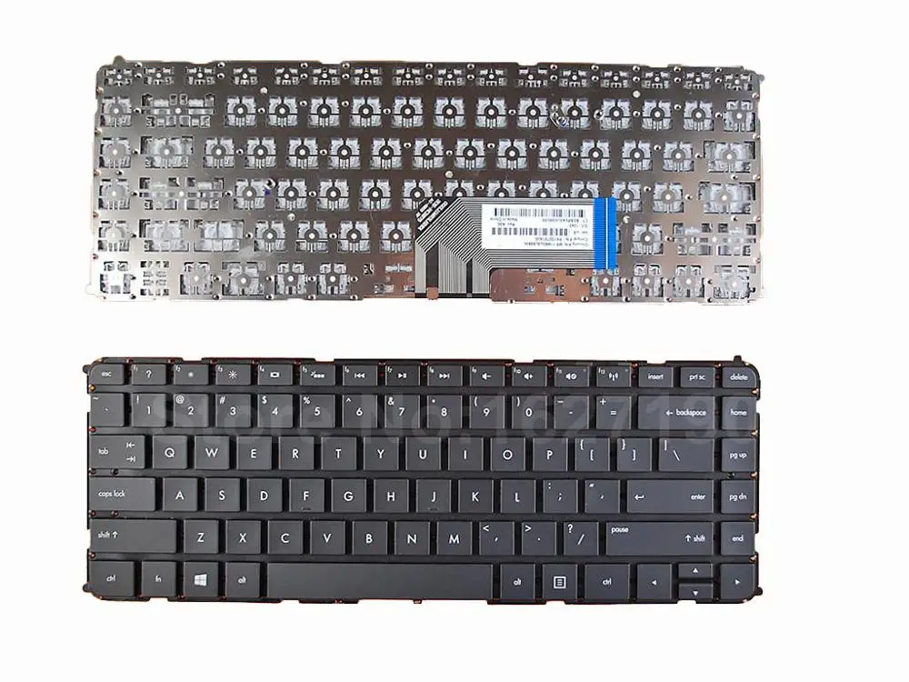 

US Keyboard For HP ENVY4-1000 BLACK Without FRAME without foil For Win8 PN:MP-11M63USJ698W PK130T51A00