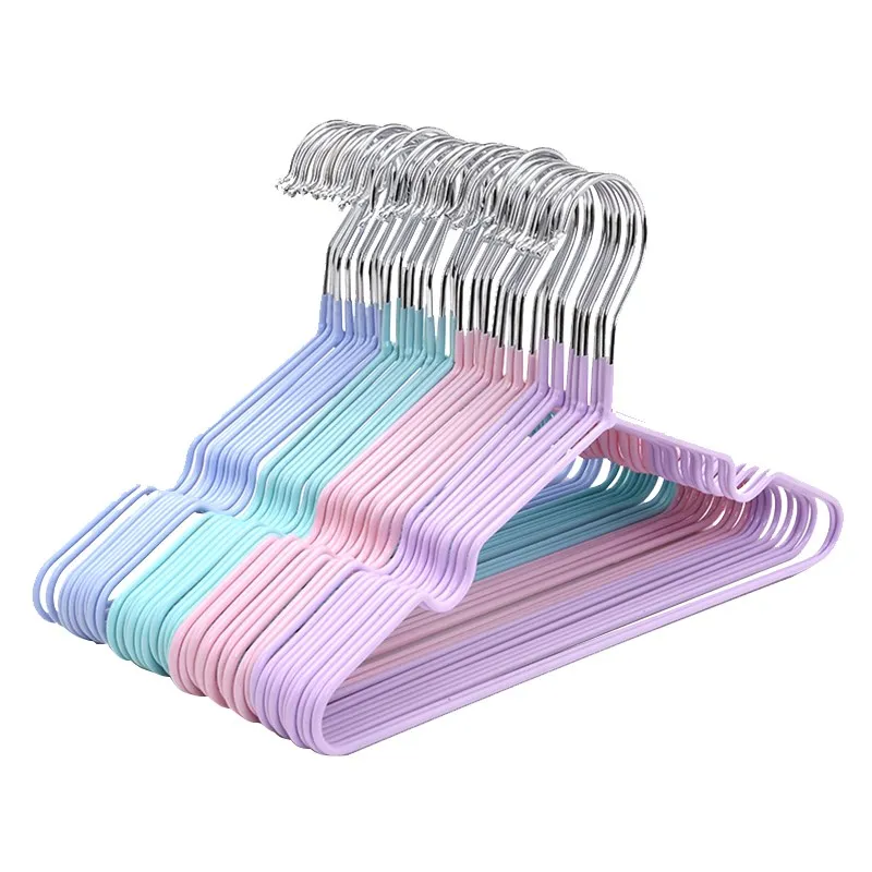 

Sainwin 30pcs/lot Stainless Steel Hangers/Metal Children's Clothes Hangers/Traceless Children's Clothes Hangers